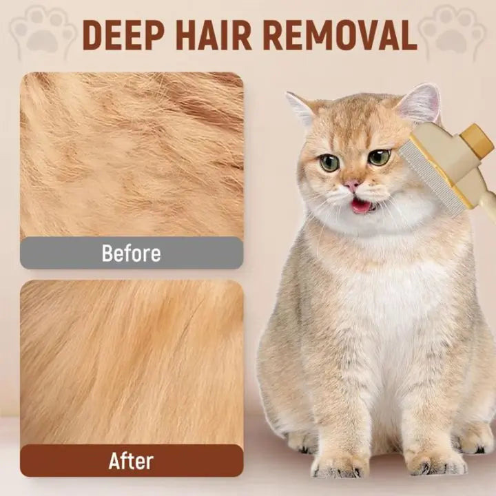 Avtoit | Simple Self-Cleaning Flea Comb & Coat Brush