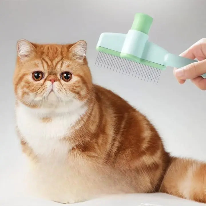 Avtoit | Simple Self-Cleaning Flea Comb & Coat Brush
