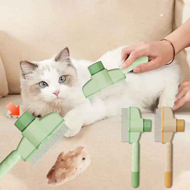 Avtoit | Simple Self-Cleaning Flea Comb & Coat Brush