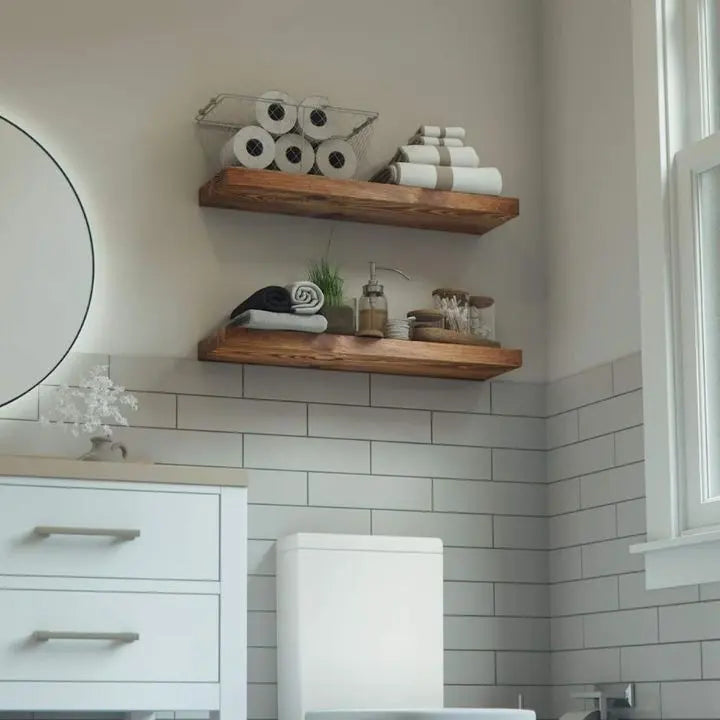 Avtoit | Handmade Solid Wood Wall Shelves – Stylish & Space-Saving