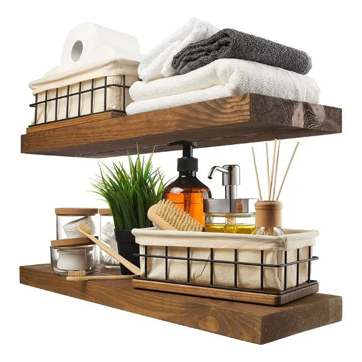 Avtoit | Handmade Solid Wood Wall Shelves – Stylish & Space-Saving