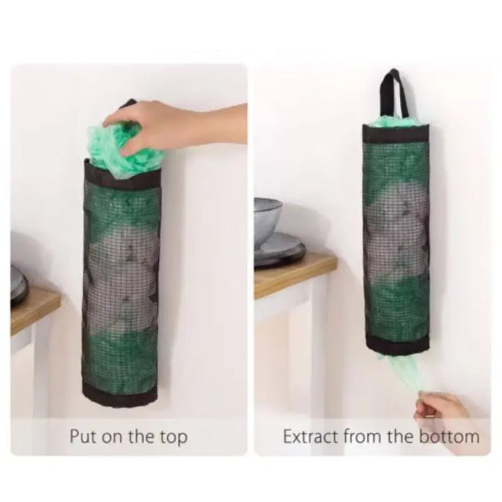 Avtoit | Hanging Plastic Bag Organizer – Space-saving Storage