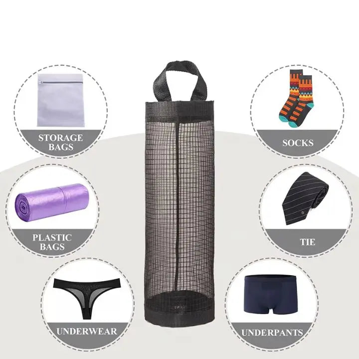 Avtoit | Hanging Plastic Bag Organizer – Space-saving Storage