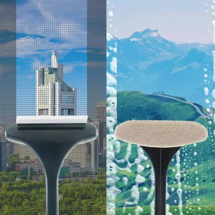 Avtoit | Multifunctional Cleaning Brush for Glass and Insect Screens – Dry/Wet