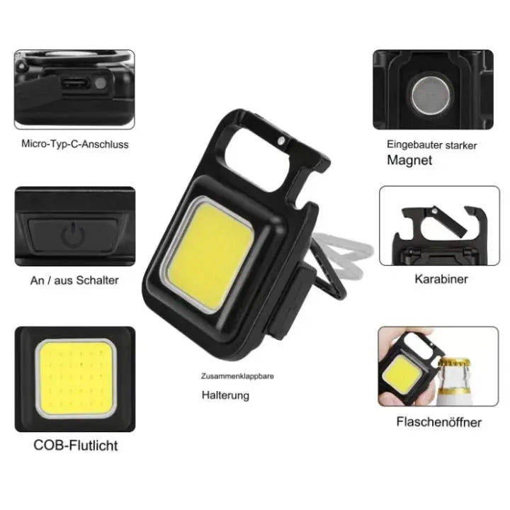 Avtoit | Multifunctional Keychain Emergency Light | Compact & Ultra Bright