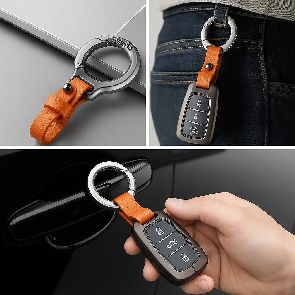 Avtoit | Keychain made of zinc alloy & PU leather