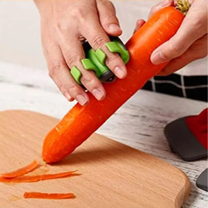 Avtoit | Safe peeling with finger grip for fruit and vegetable peeler