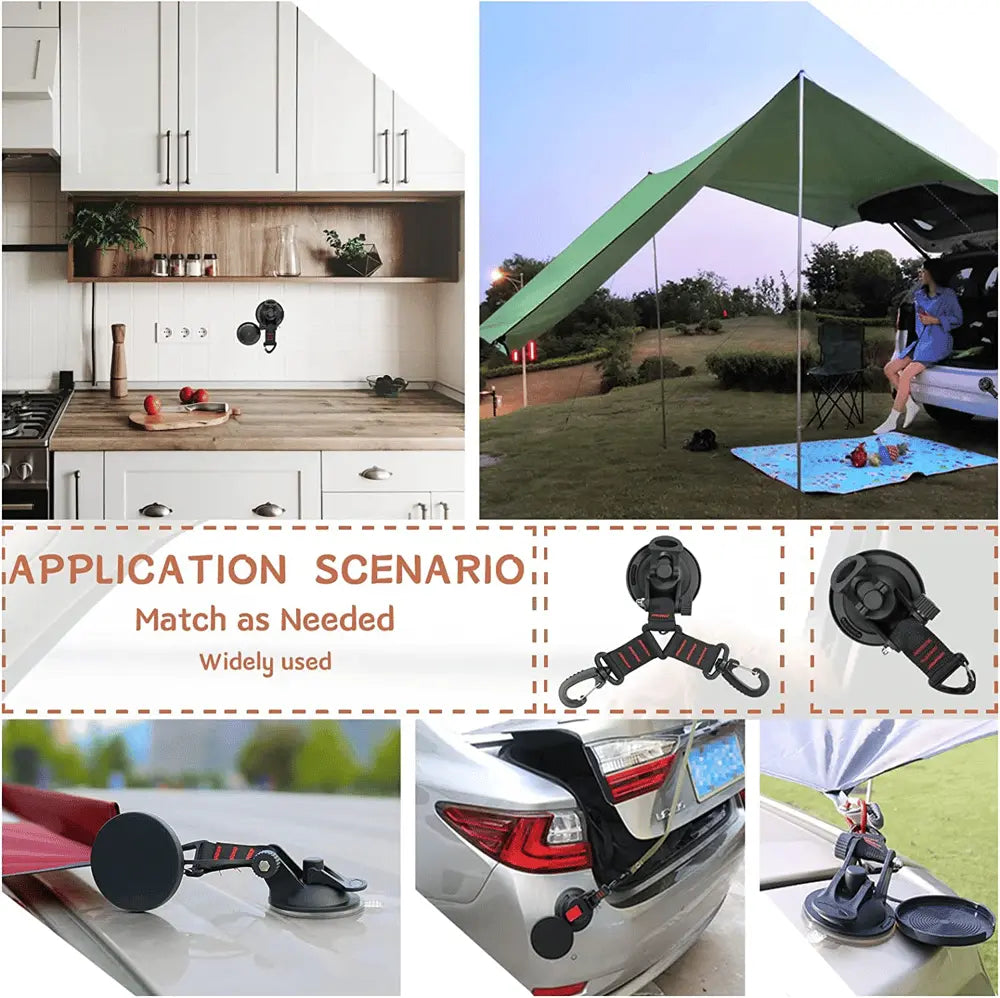 Avtoit | Strong suction cup hook for smooth surfaces
