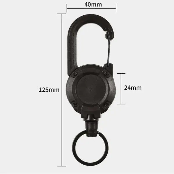 Avtoit | Tactical Keychain with Retractable Cord