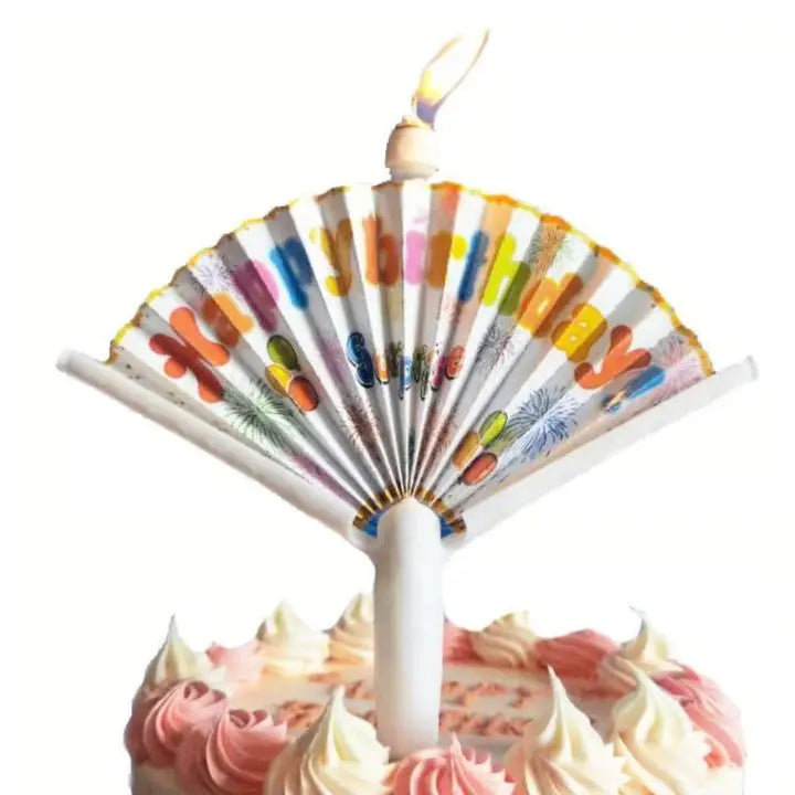 Avtoit | Surprise Pop-up Fan Candle Topper