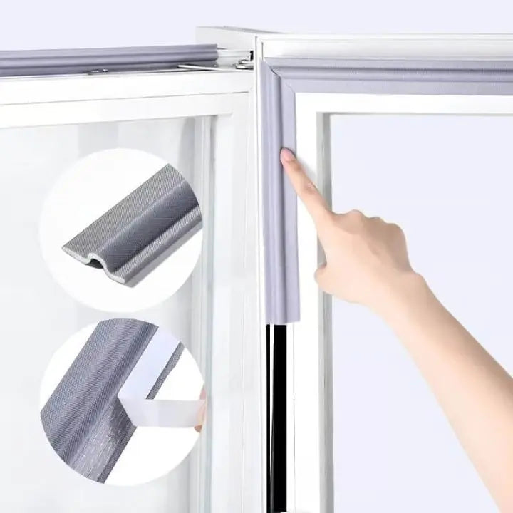 Self-Adhesive Window and Door Sealing Tape, Draft and Dust Barrier