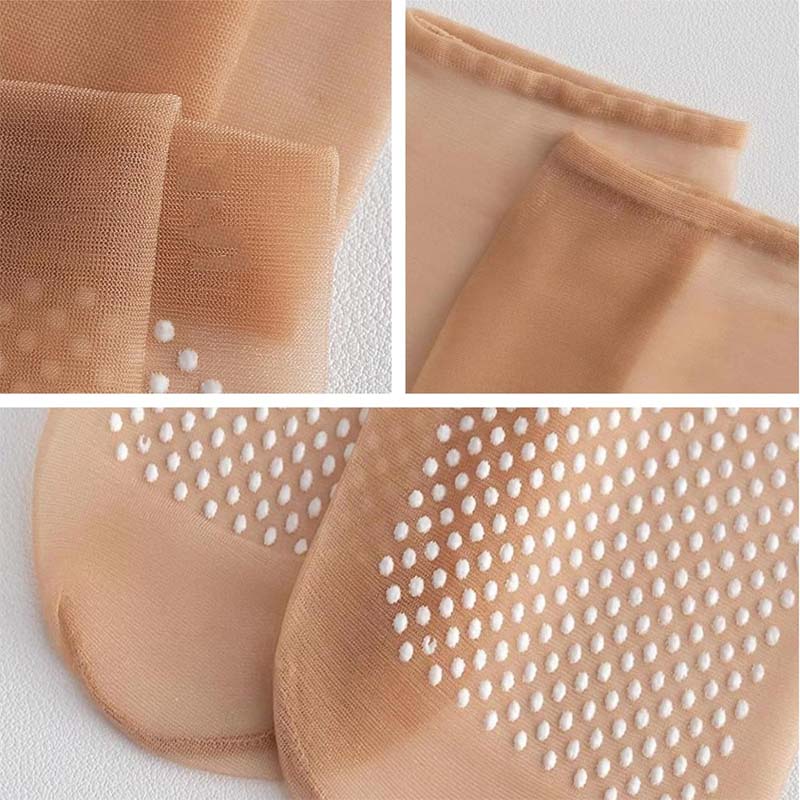 Avtoit | Spring Summer Invisible Non-Slip Crystal Silk Socks