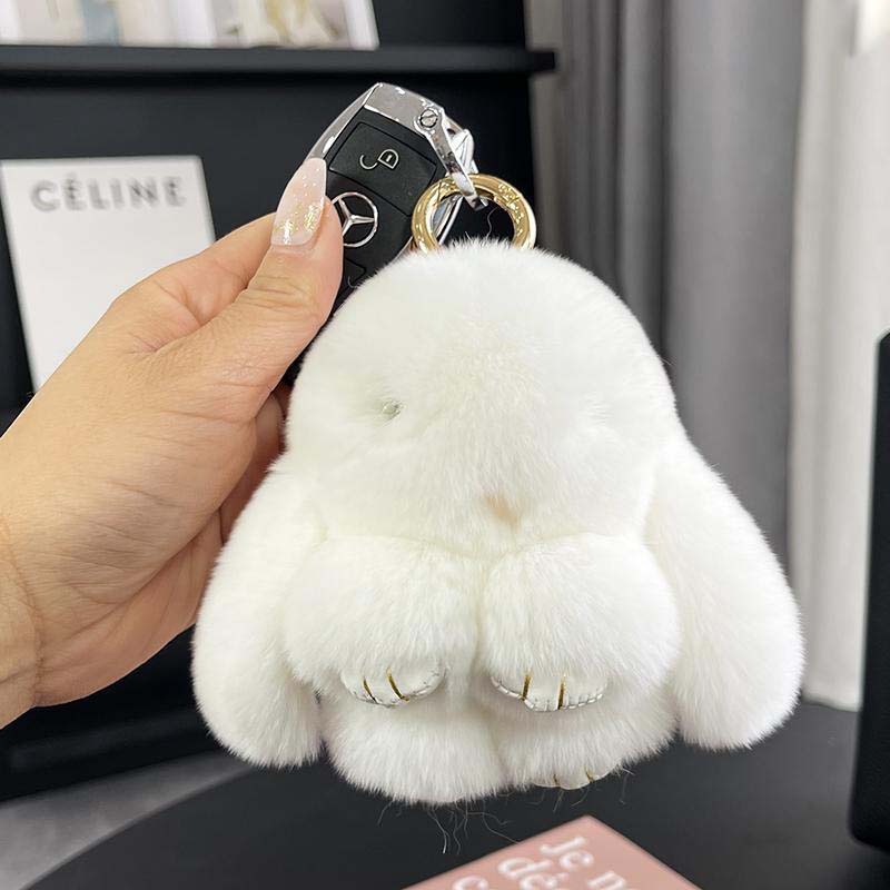 Avtoit | Handmade Soft Bunny PomPom Keychains (Boxed Edition)
