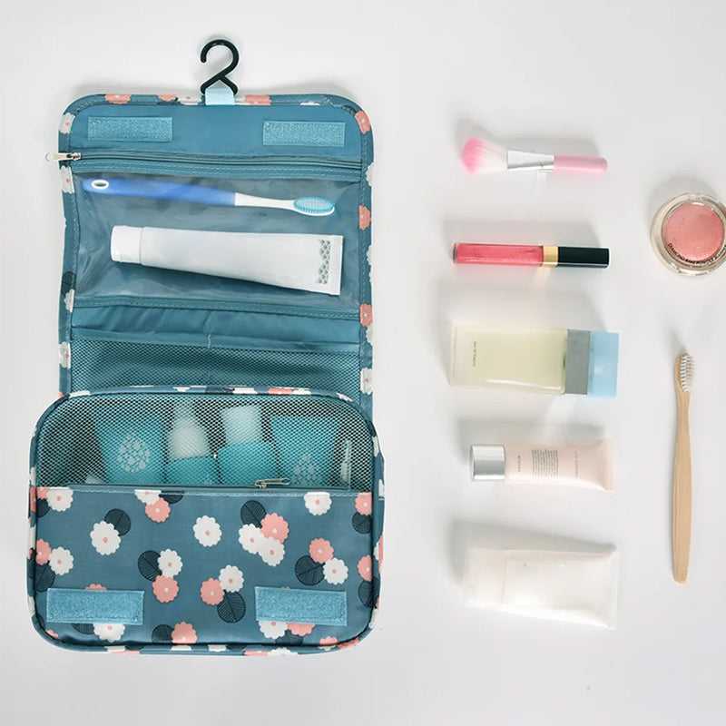Hanging Water-Resistant Toiletry Bag for Travel Organization