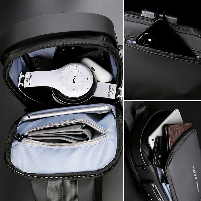 Avtoit | Theft-proof shoulder bag with USB charging port