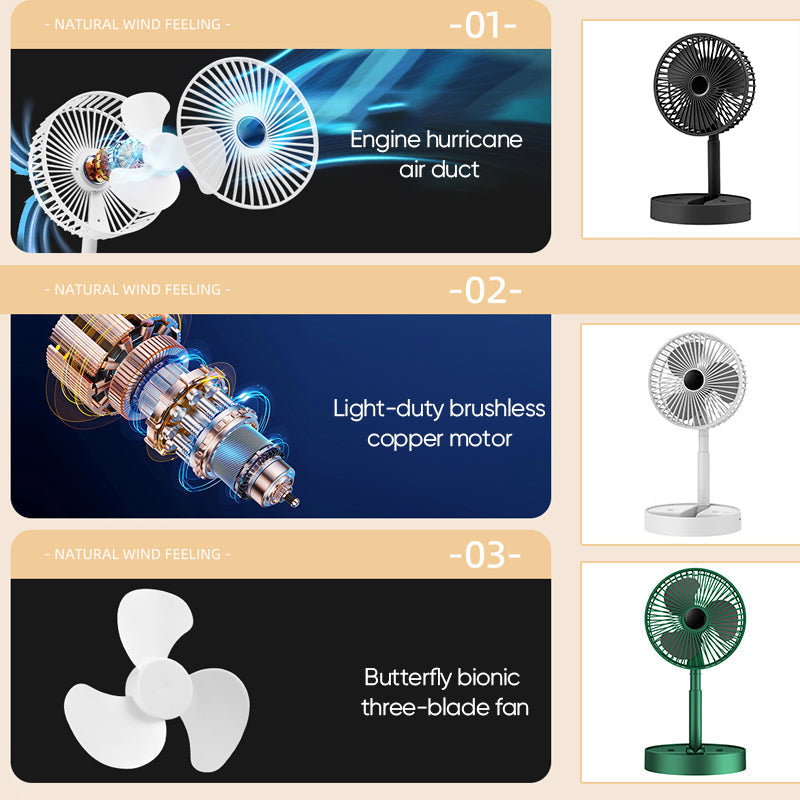 Avtoit | Telescopic Folding Fan