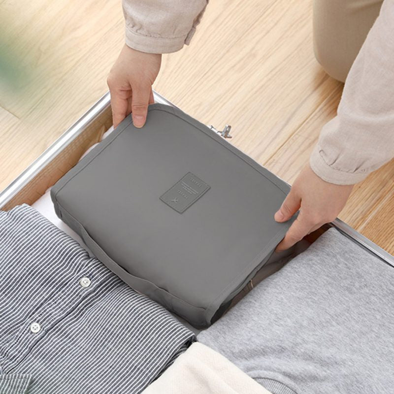 Hanging Water-Resistant Toiletry Bag for Travel Organization