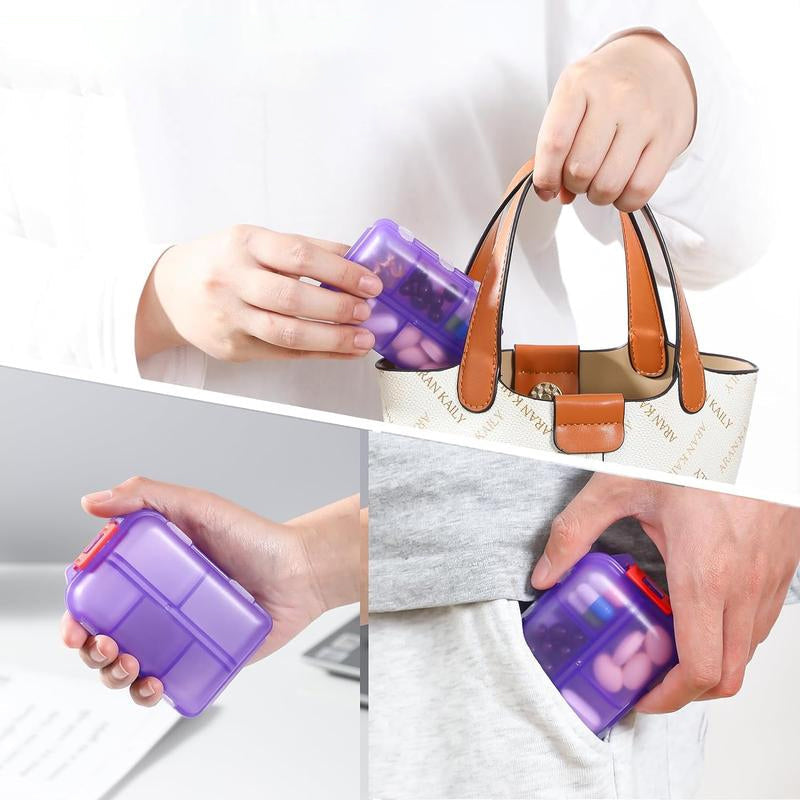 Avtoit | Travel Pill Organizer Box (161 Labels for Customization)