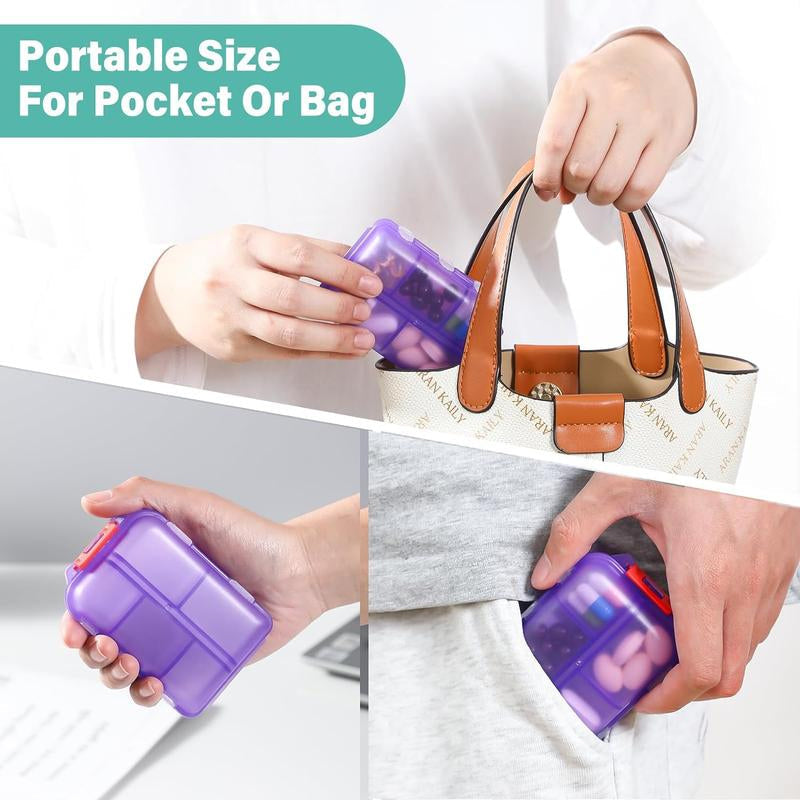 Avtoit | Travel Pill Organizer Box (161 Labels for Customization)