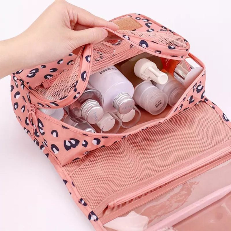 Hanging Water-Resistant Toiletry Bag for Travel Organization