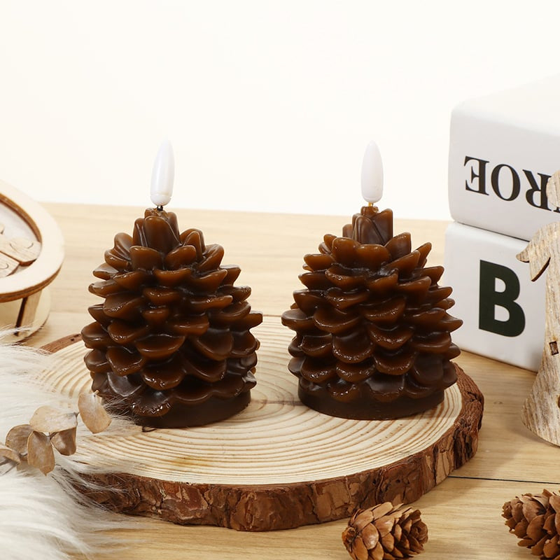 Avtoit | Flameless Pine Cone Candles