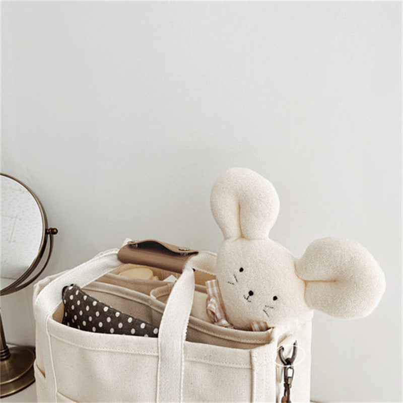 Avtoit | Solid Color Canvas Shopper Bag