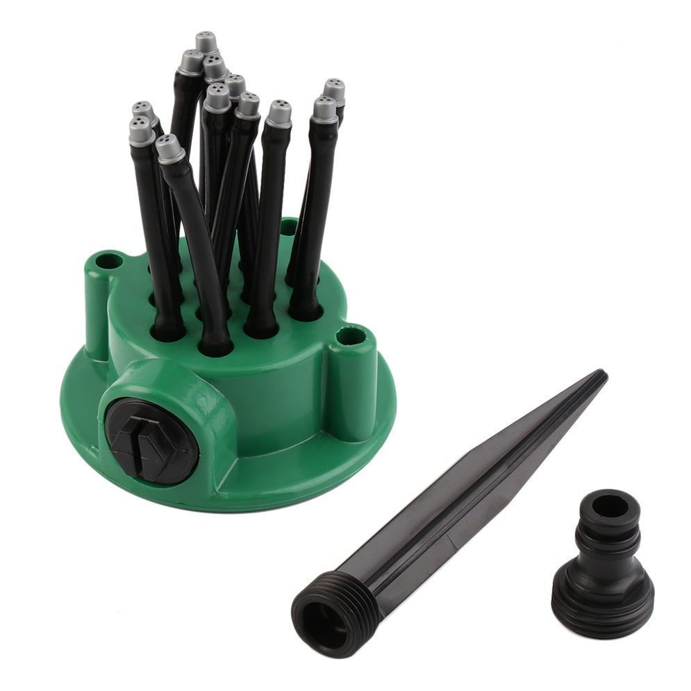 Avtoit | 12-in-1 Garden Irrigation System – Adjustable Sprinkler with 360-Degree Irrigation
