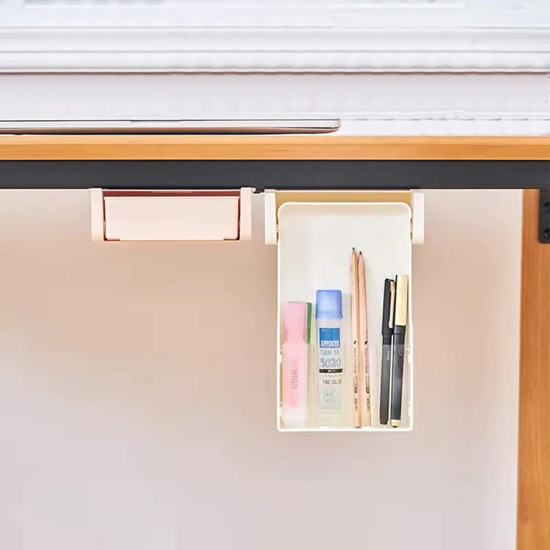 Under-Desk Drawer Organizer with 3 Removable Dividers