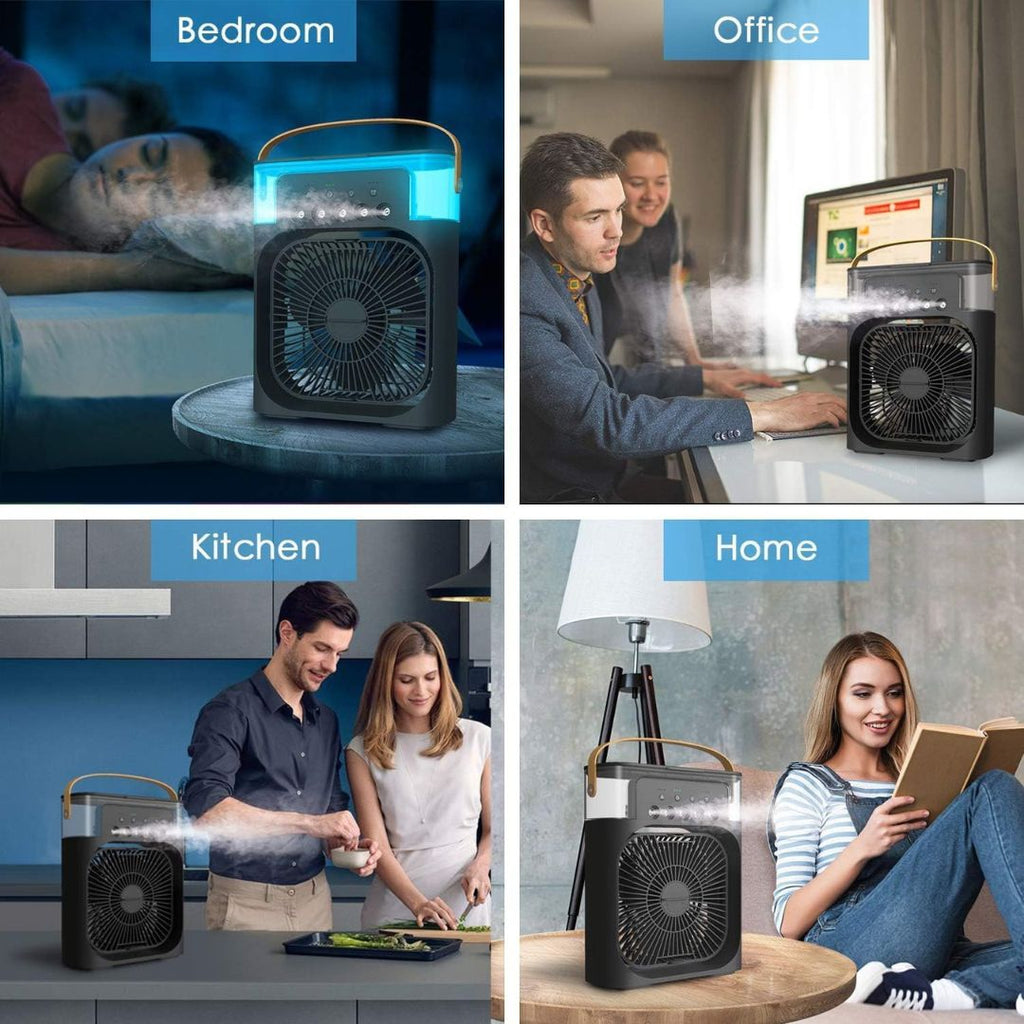 Avtoit | 3-in-1 Air Cooler Humidifier | Portable, Adjustable Fan Speeds & Ideal for Bedrooms, Offices & Small Spaces