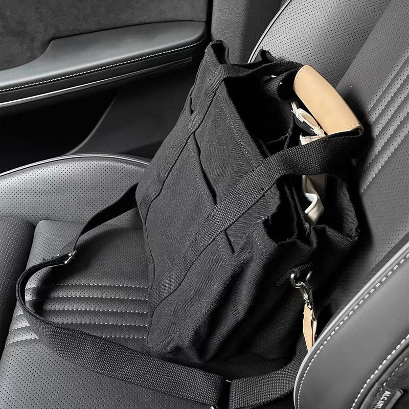 Avtoit | Solid Color Canvas Shopper Bag