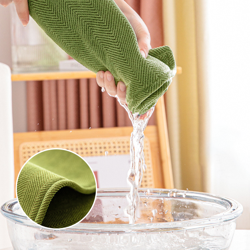 Avtoit | Wavy Check Chenille Fabric Furniture Protector Sofa Cover