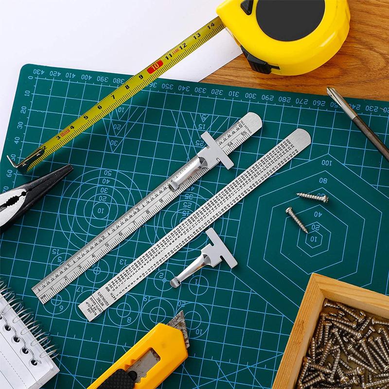 Avtoit | Stainless Steel Ruler with Removable Clip