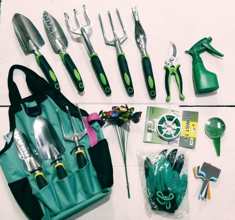 Avtoit | Garden Tool Set with Bag – Complete Set for Plant Care and Gardening