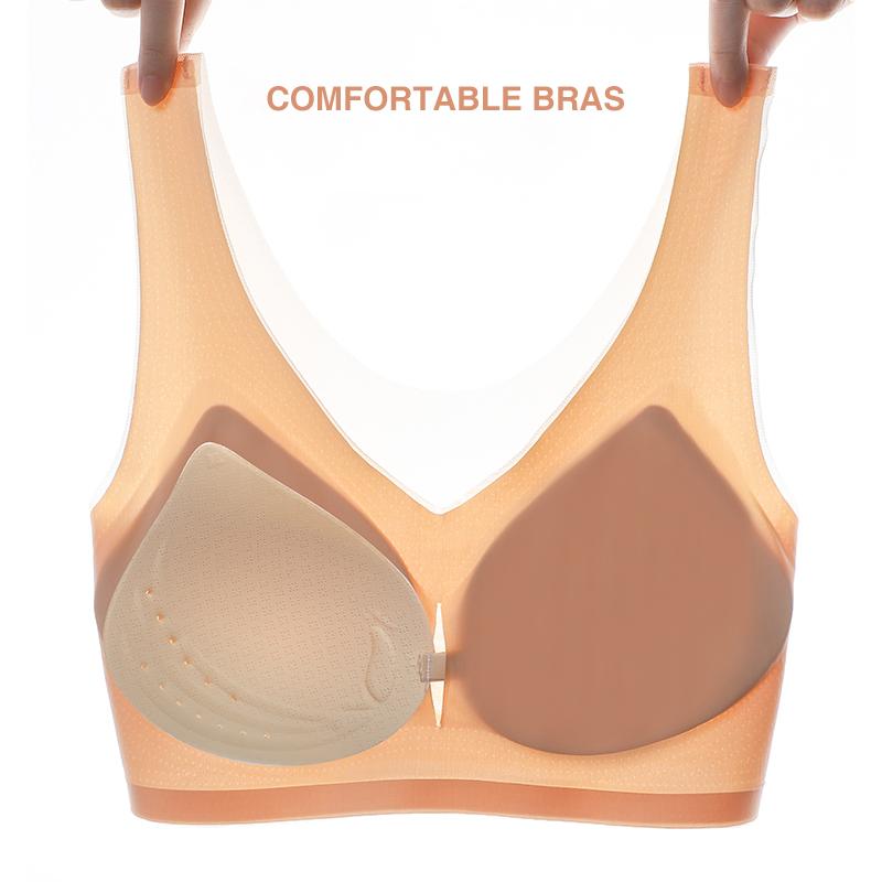 Avtoit | Women's Ultra-Thin Plus Size Ice Silk Comfort Bra