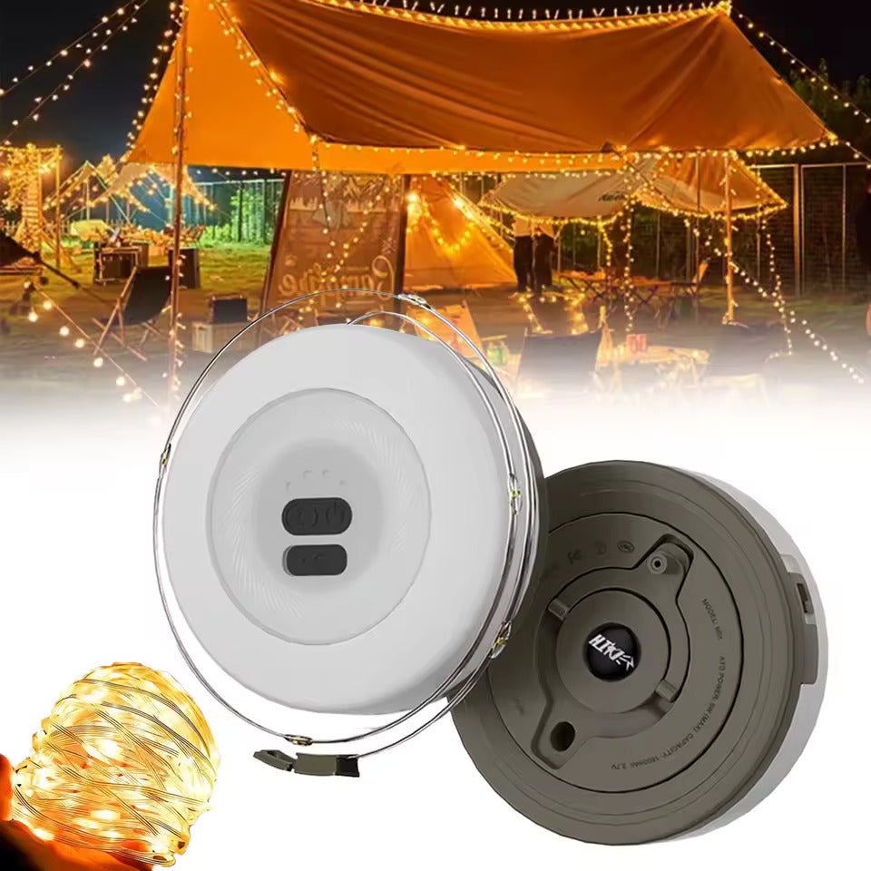 Avtoit | Portable LED Camping String Light – USB Rechargeable Waterproof Fairy Lights for Outdoor & Indoor Use (10m)