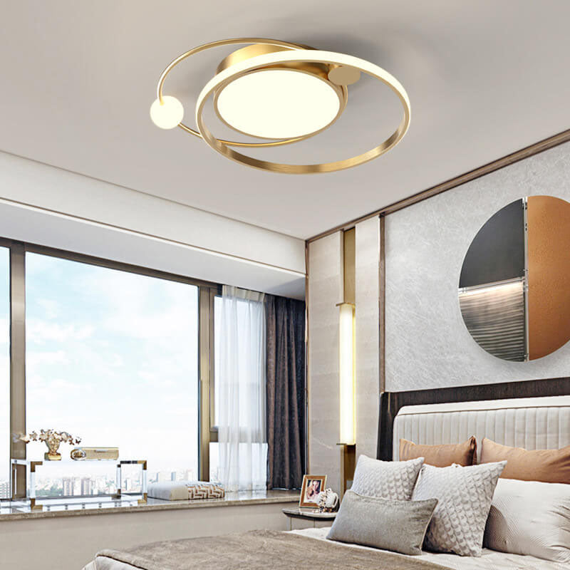 Avtoit | Nordic Round Circle LED Ceiling Light flush mounted