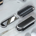 Avtoit | MirrorFlex Travel Mirror Hair Brush | Foldable & Compact | Practical Styling on the Go
