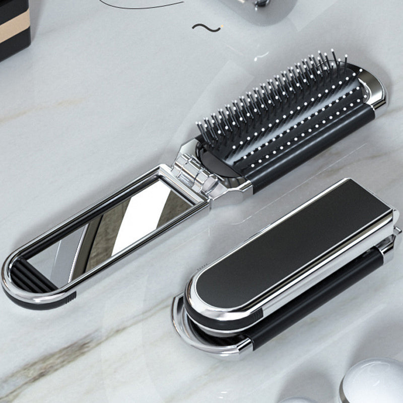 Avtoit | MirrorFlex Travel Mirror Hair Brush | Foldable & Compact | Practical Styling on the Go