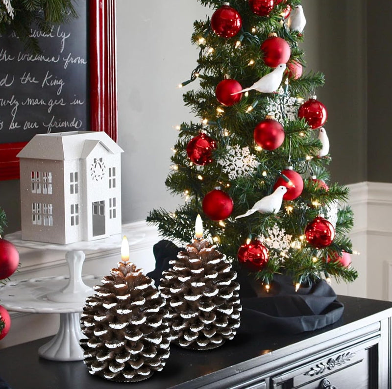 Avtoit | Flameless Pine Cone Candles
