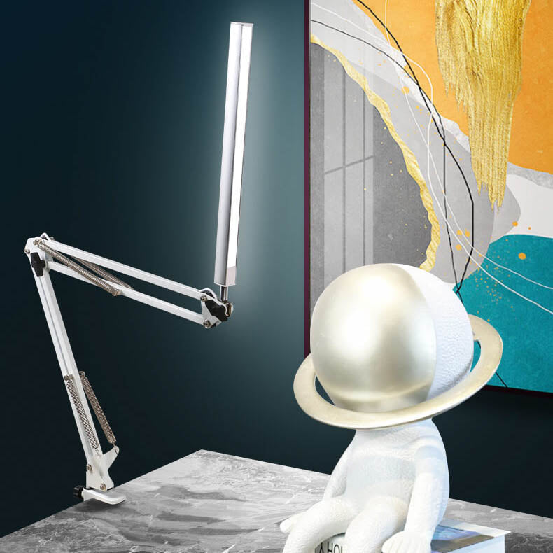 Avtoit | LED Foldable Long Arm Clip Eye Protection USB Reading Table Lamp