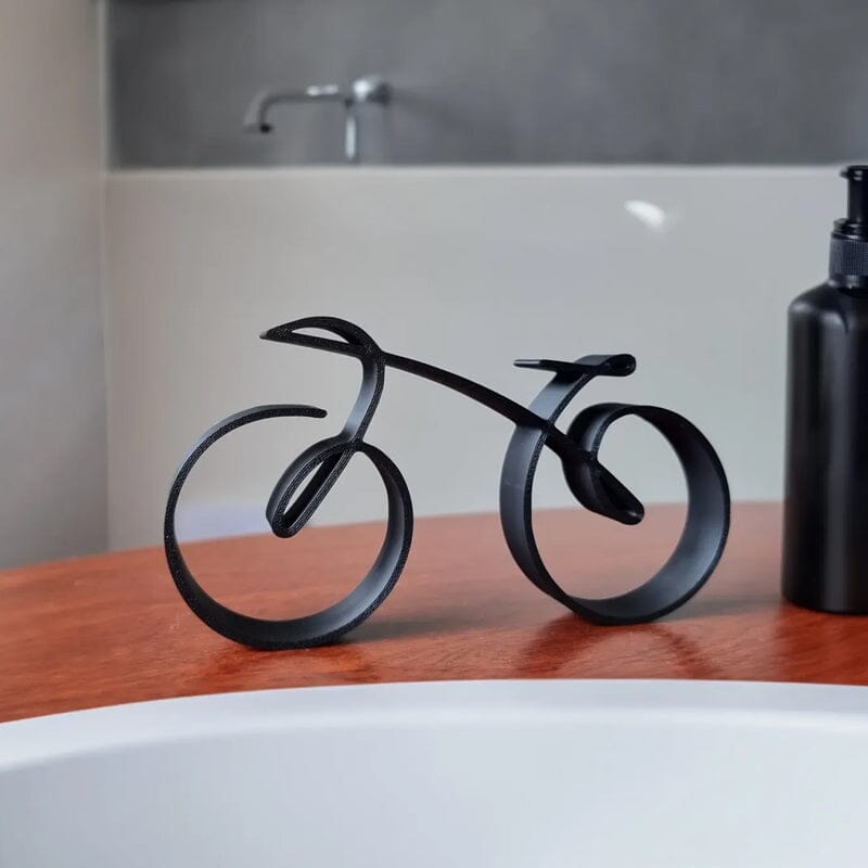 Avtoit | Minimalistic Bicycle Sculpture Wire Mesh Style