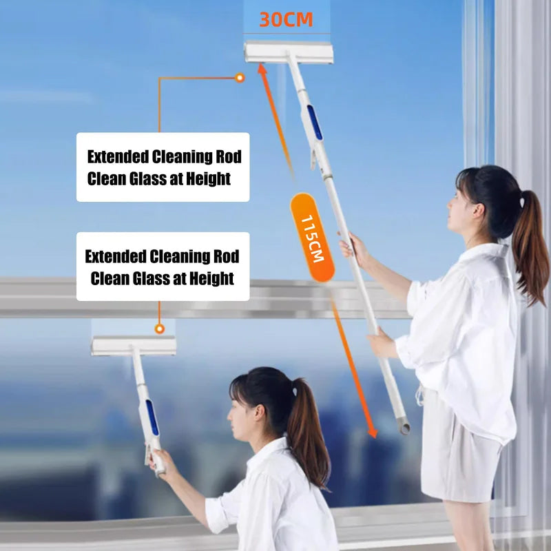 Avtoit | Window cleaning squeegee with spray function
