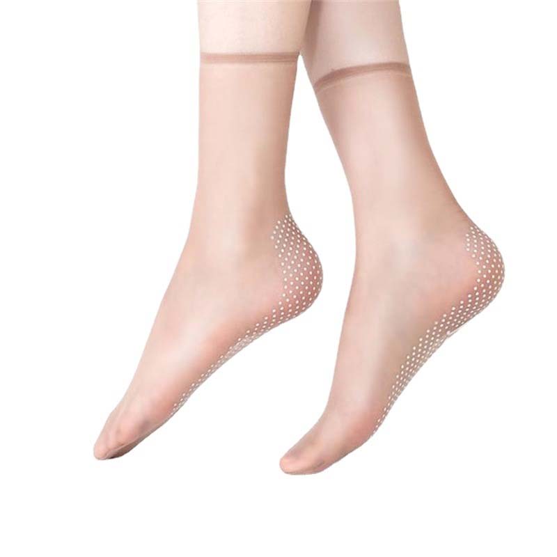 Avtoit | Spring Summer Invisible Non-Slip Crystal Silk Socks