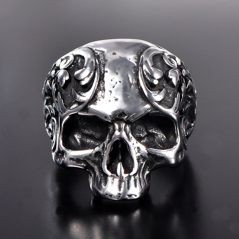 Avtoit | Punk Style Titan Skull Ring