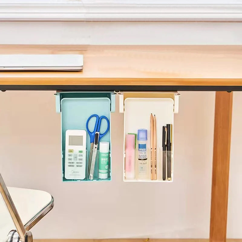 Under-Desk Drawer Organizer with 3 Removable Dividers