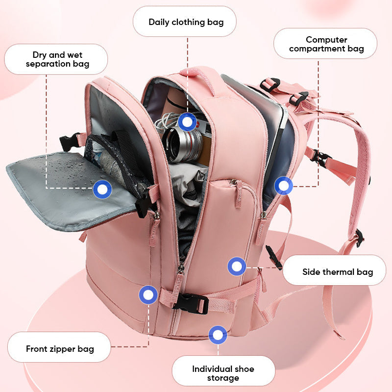 Avtoit | Women's large travel waterproof hiking backpack