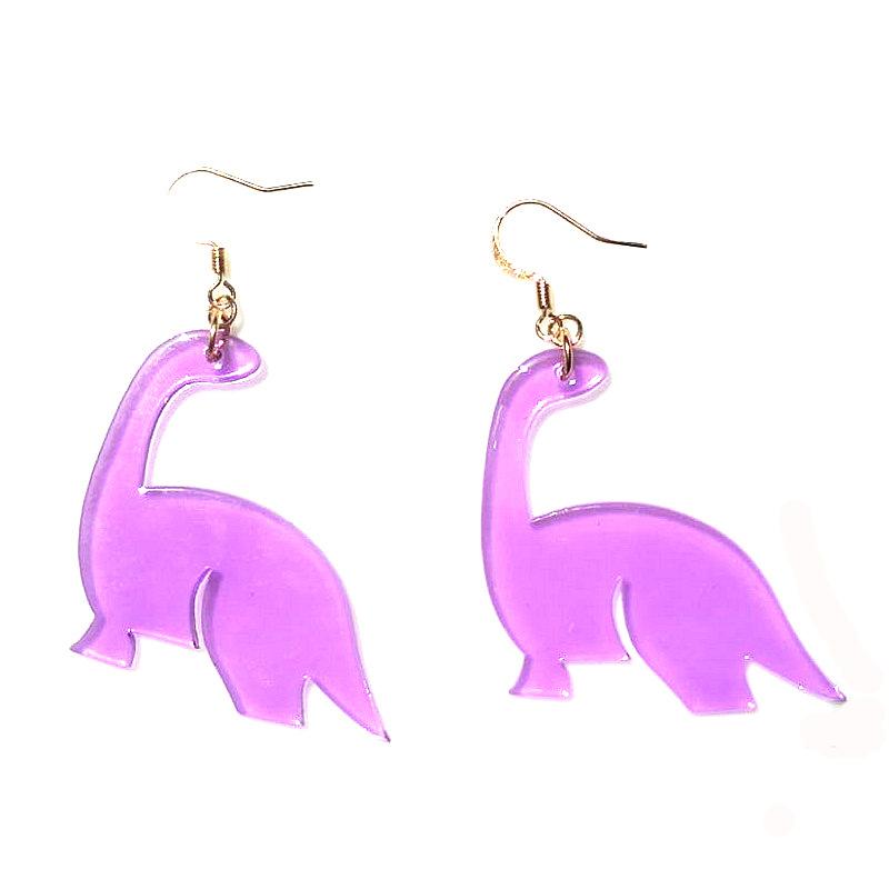 Avtoit | Acrylic Small Dinosaur Earrings