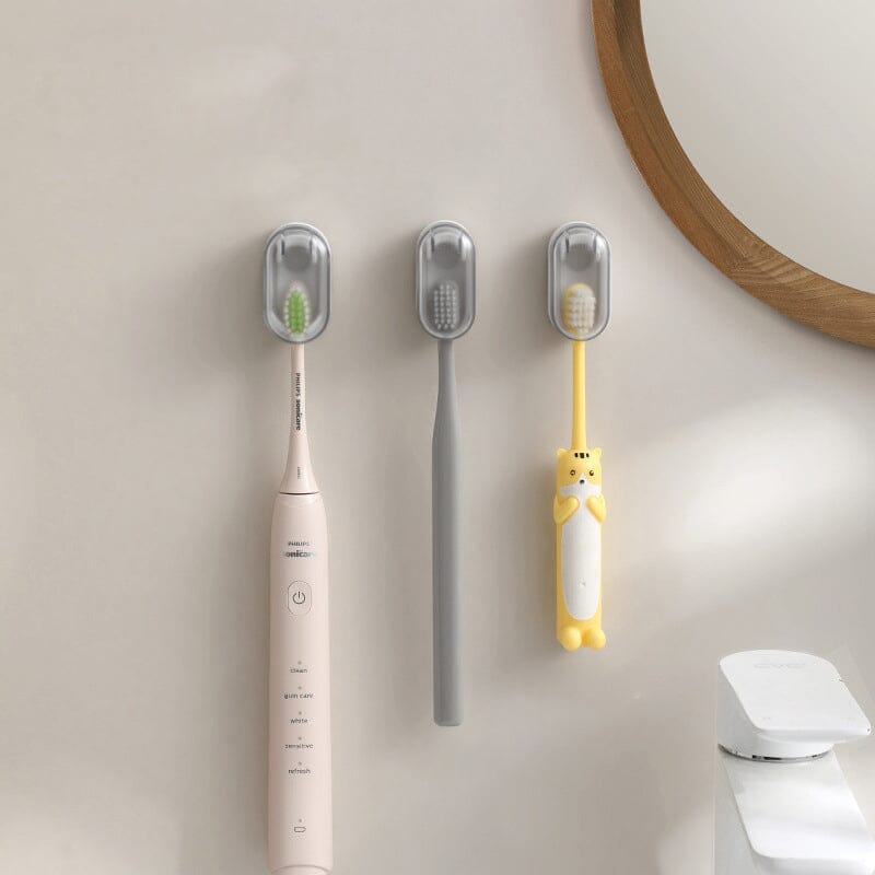 Avtoit | Wall-mounted toothbrush holder with cover