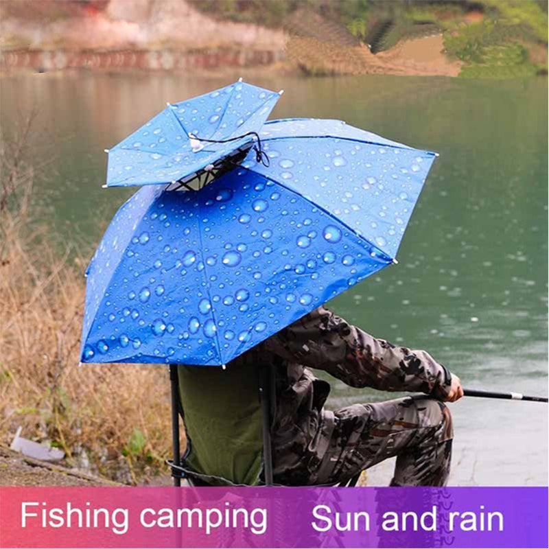 Avtoit | Outdoor Double-Layer Rain Umbrella Hat