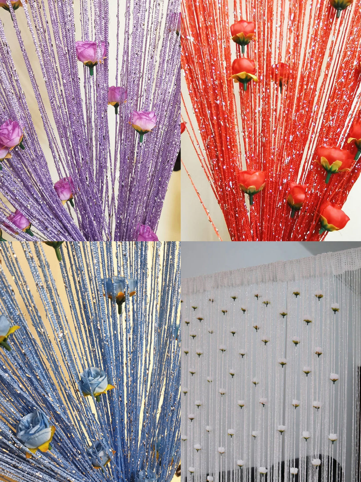 Avtoit | Rose Thread Door Curtain